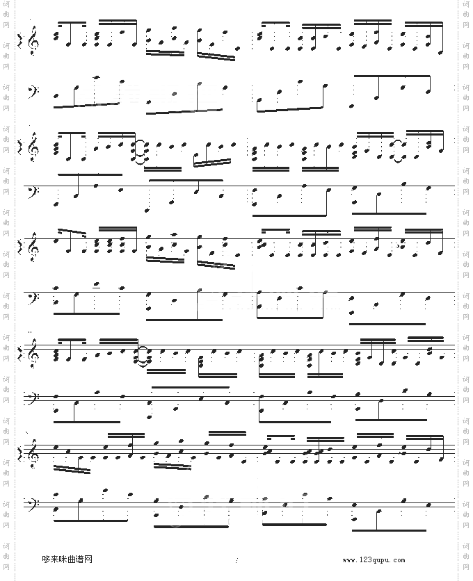 卡农-简单和弦版-帕赫贝尔-Pachelbel