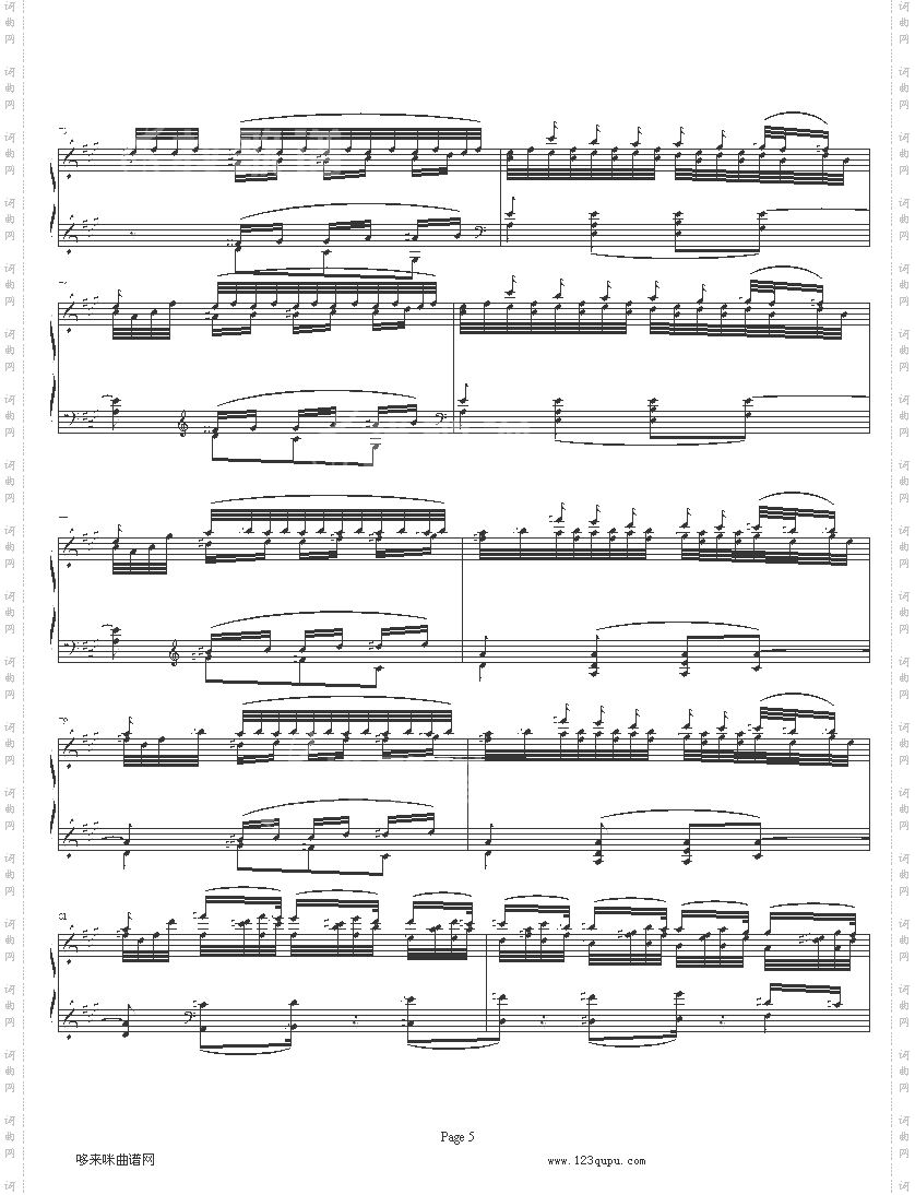 超凡练习曲鬼火-李斯特