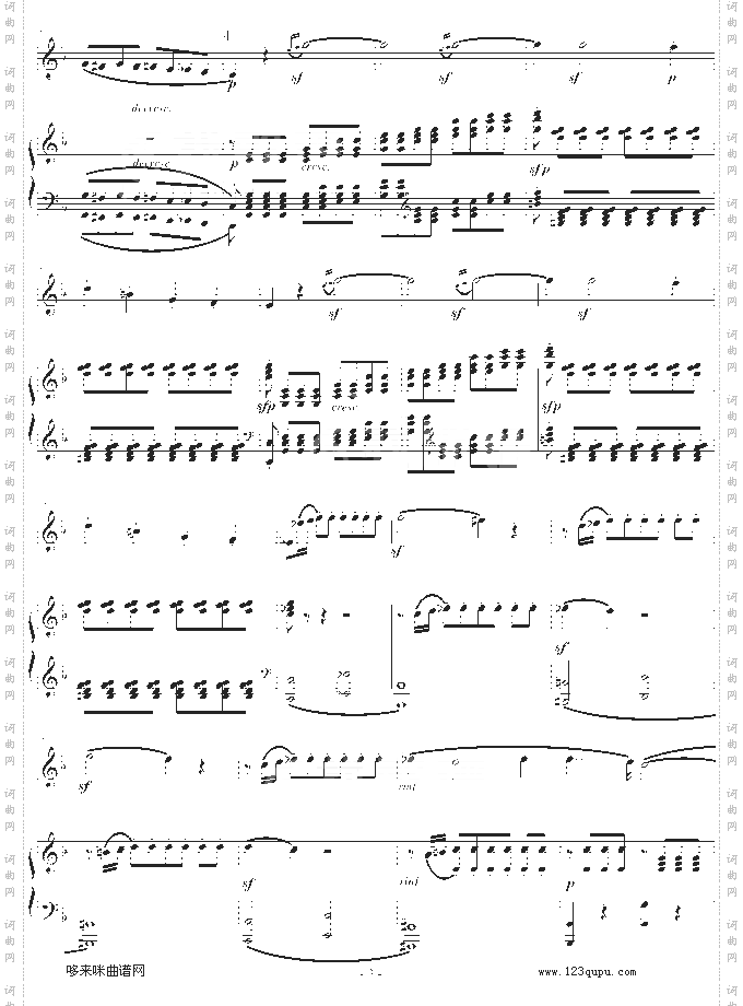 春天奏鸣曲-贝多芬