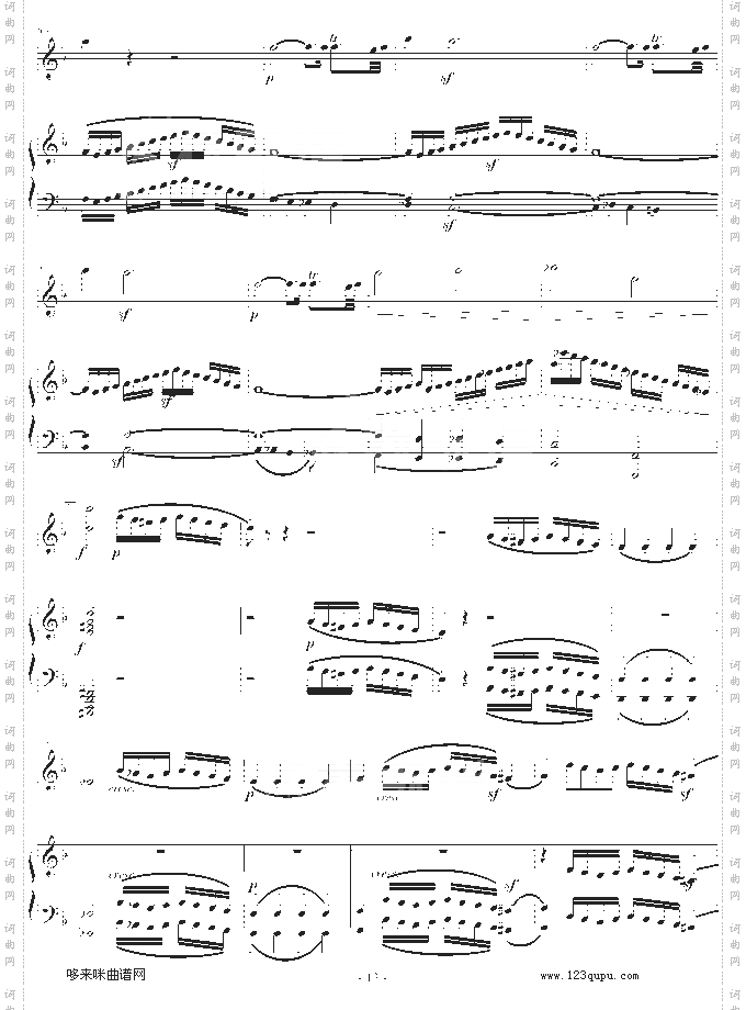 春天奏鸣曲-贝多芬