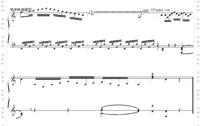 C大调奏鸣曲-莫扎特