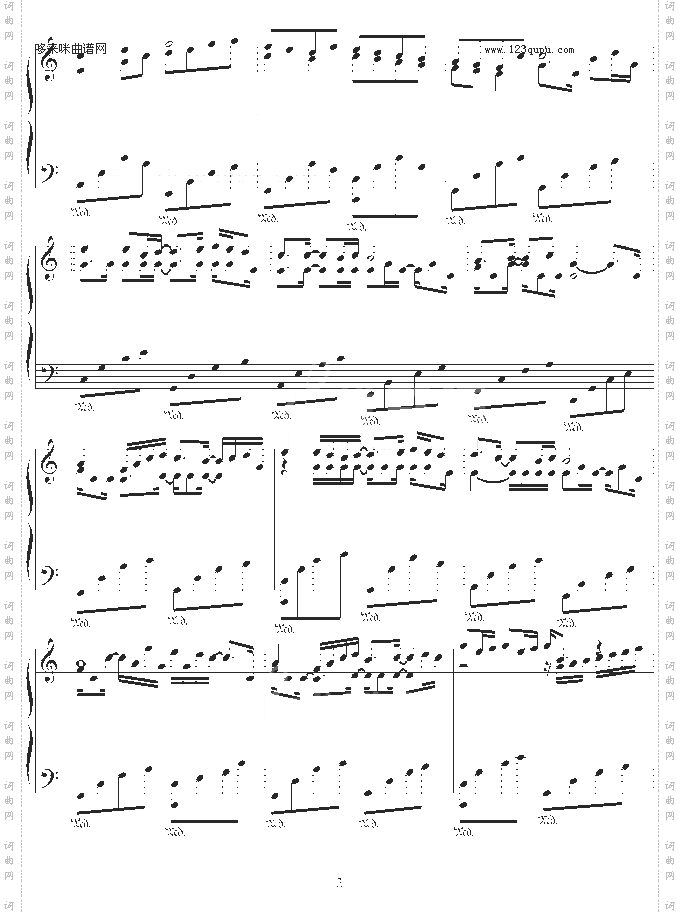 卡农-CMajor接近原版-帕赫贝尔-Pachelbel