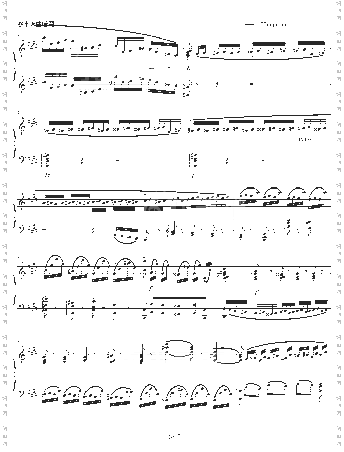 肖邦练习曲op10.4-肖邦