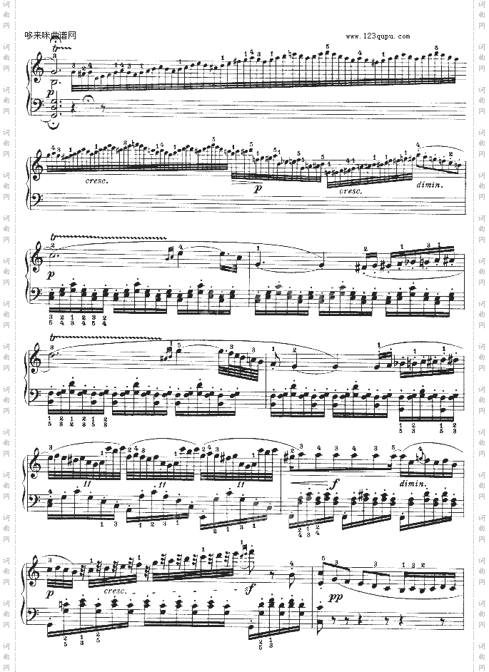 第十六钢琴奏鸣曲-Op.31No.1-贝多芬