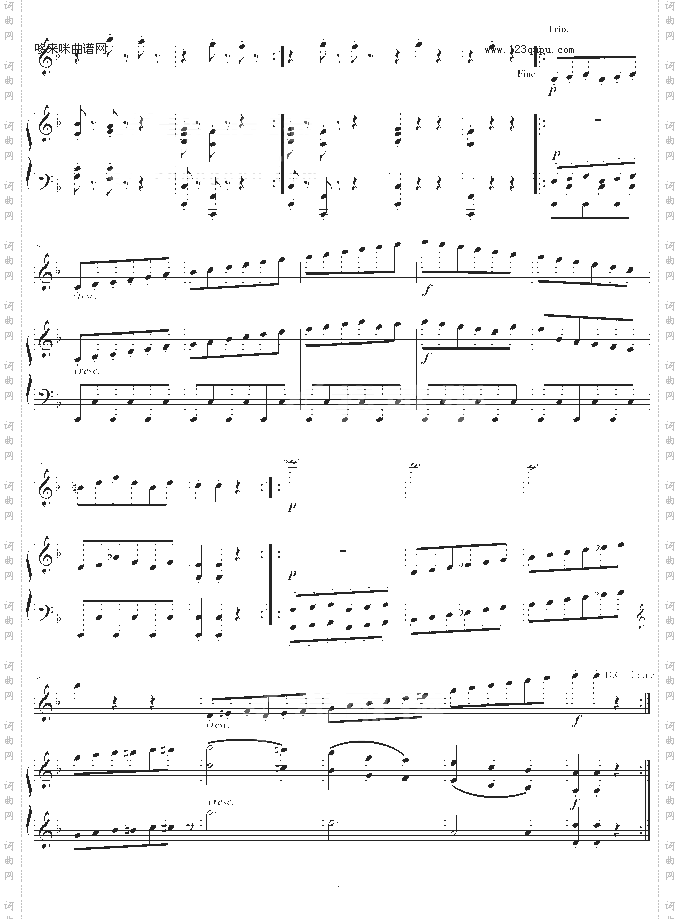 贝多芬-春天奏鸣曲Op.24第三乐章-贝多芬