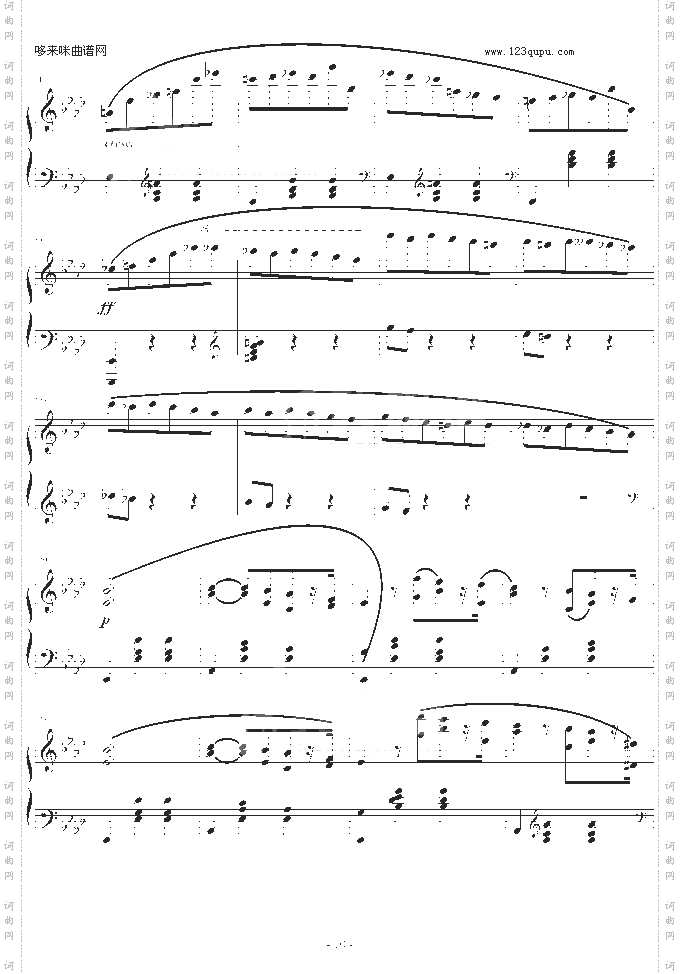 降A大调圆舞曲-肖邦