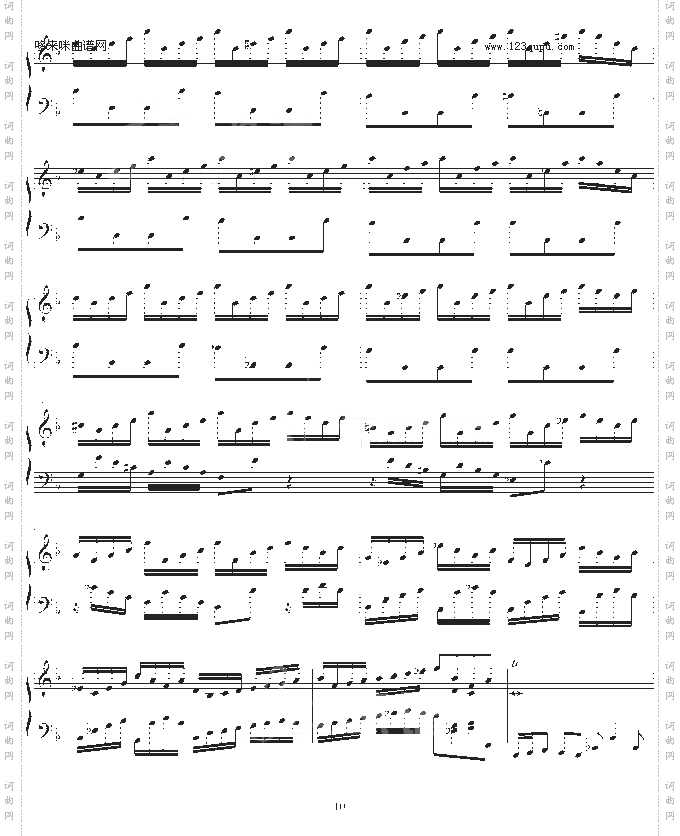 巴赫第一键盘钢琴乐协奏曲第一乐章-巴赫