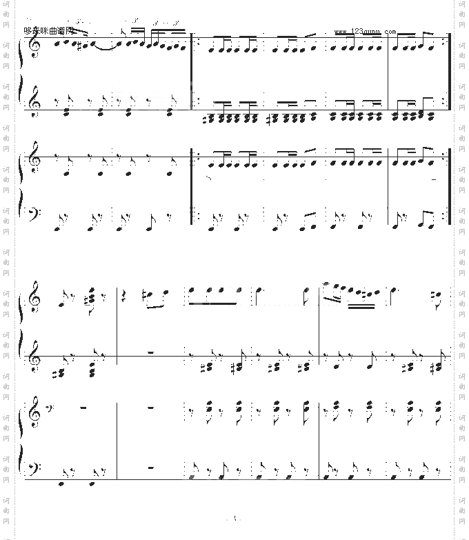 西班牙斗牛舞曲-四手联弹-马基纳