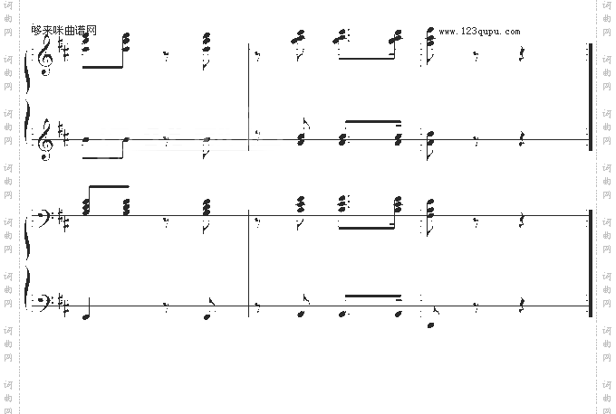 西班牙斗牛舞曲-四手联弹-马基纳