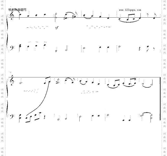 婚礼进行曲-简易版-门德尔松