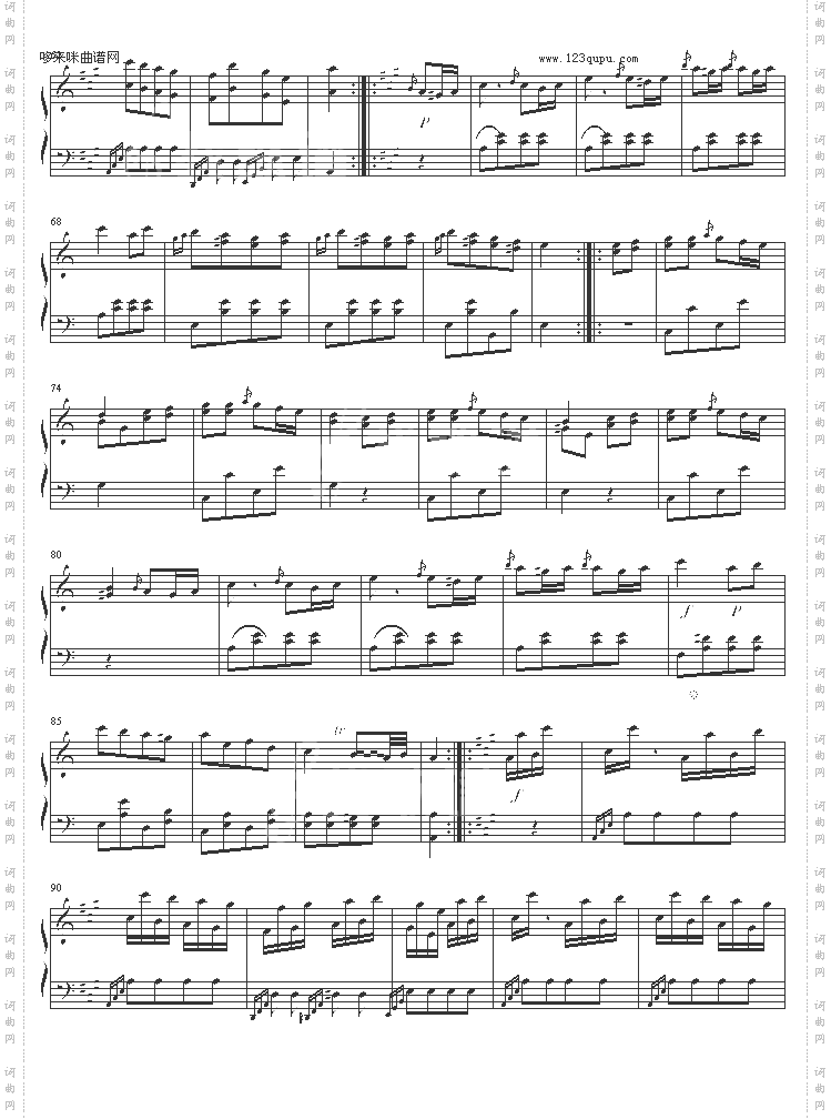 土耳其进行曲-原版-莫扎特