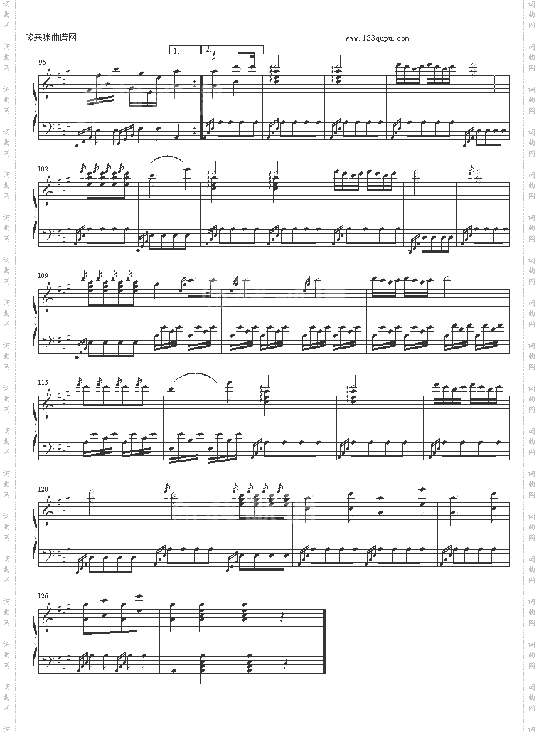 土耳其进行曲-原版-莫扎特