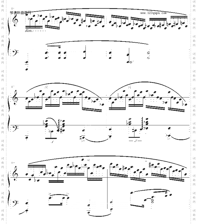 练习曲Op.25No.11-肖邦
