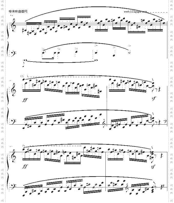 练习曲Op.25No.11-肖邦