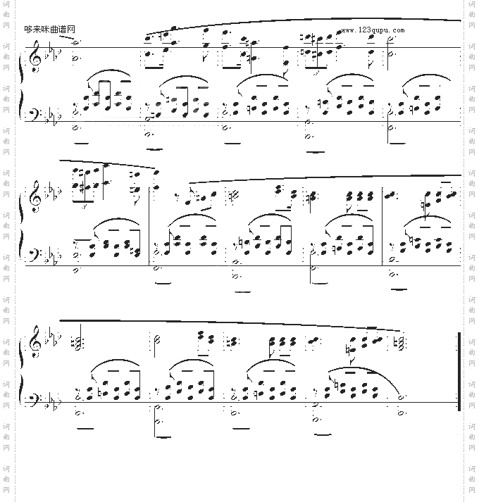 小夜曲-完整钢琴版-舒伯特