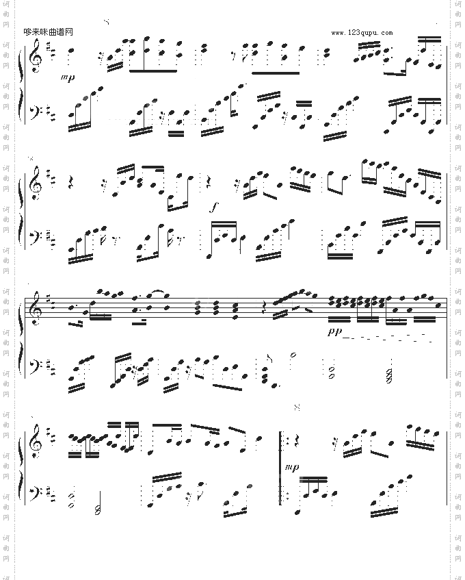 卡农-唯美浪漫版-帕格尼尼