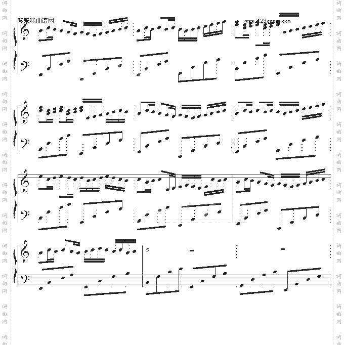 卡农-完美简单版-帕赫贝尔-Pachelbel