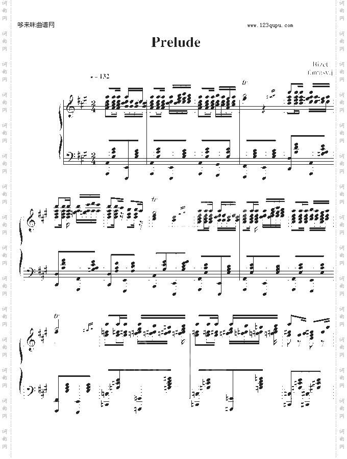 卡门序曲-难度版-比才