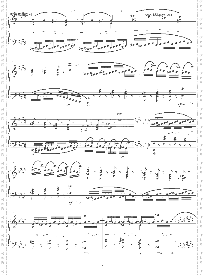 练习曲Op.10No.4原版-肖邦
