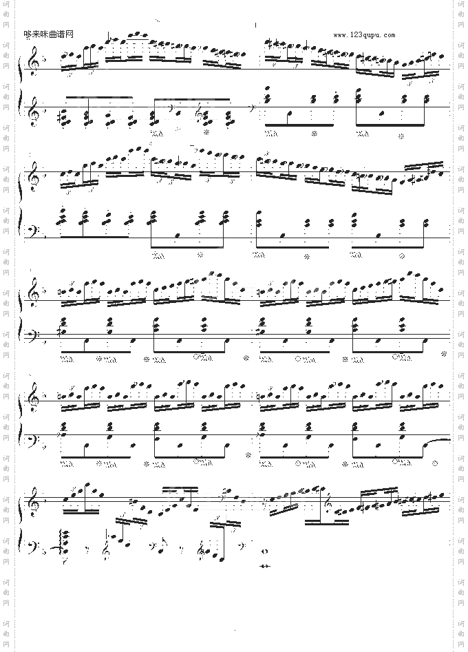 练习曲Op.72No.6-莫什科夫斯基