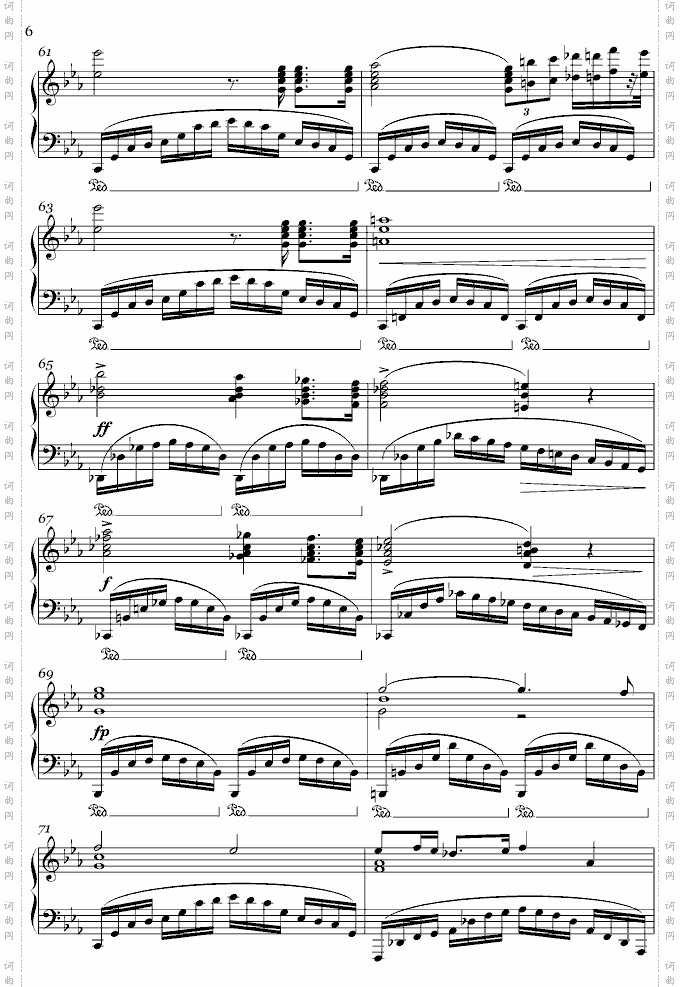 肖邦练习曲Op.10,No.12