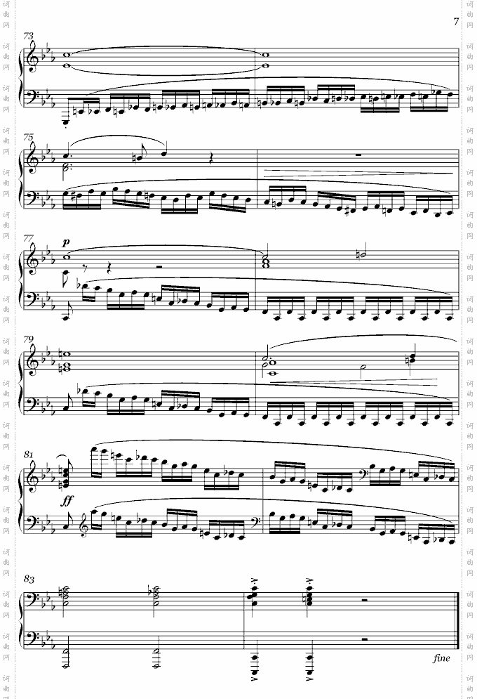 肖邦练习曲Op.10,No.12