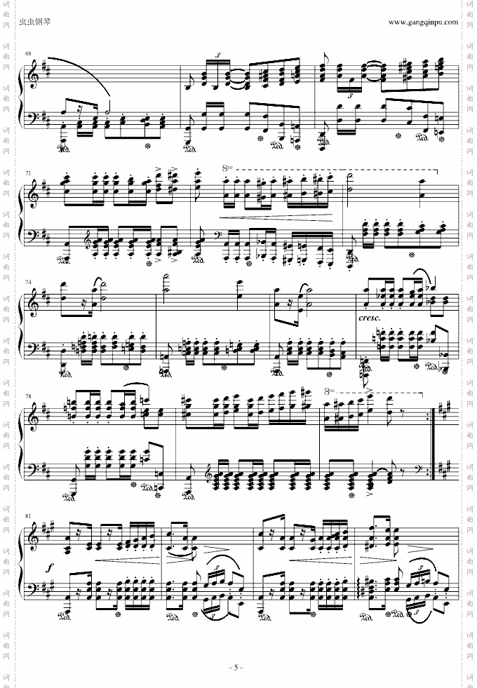 波兰军队舞曲-Op.40No.1