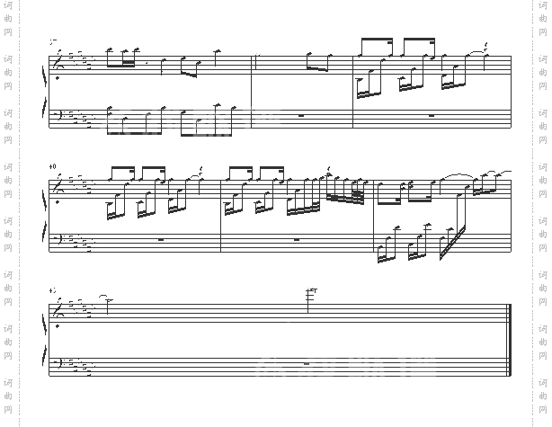 找我-＜＜请不要爱我＞＞钢琴演奏版-梁汉文