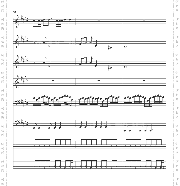 止战之殇-总谱版-周杰伦