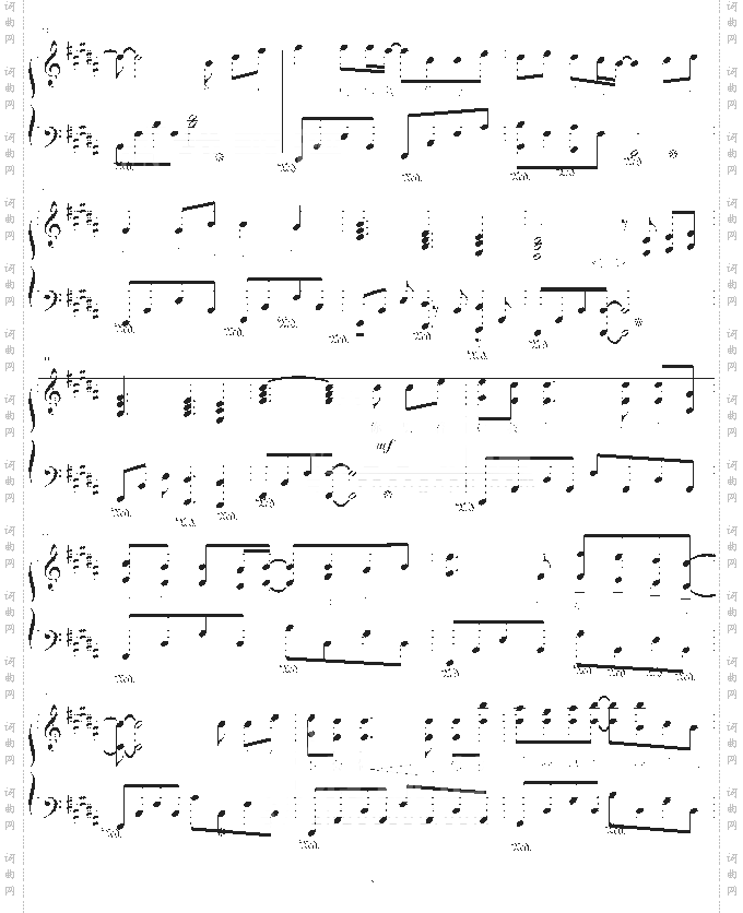 童话-B大调简易版-光良