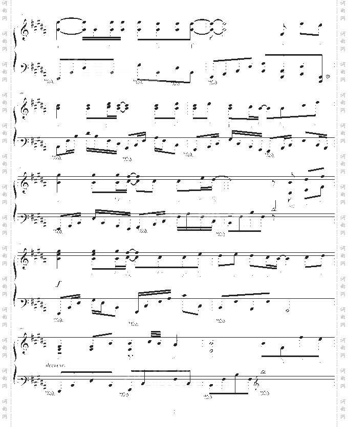 童话-B大调简易版-光良