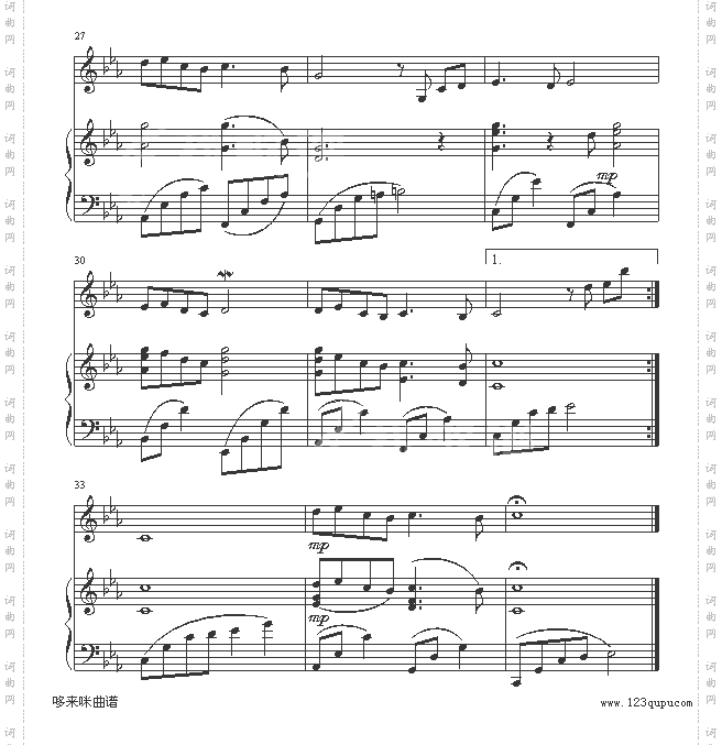 SongFromASecretGarden-世界名曲