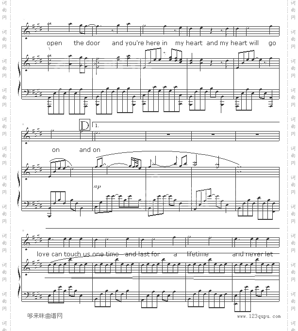 我心永恒-电影《TITANIC〉主题曲