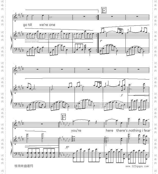 我心永恒-电影《TITANIC〉主题曲