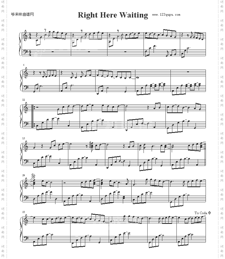 RightHereWaiting-欧美日韩