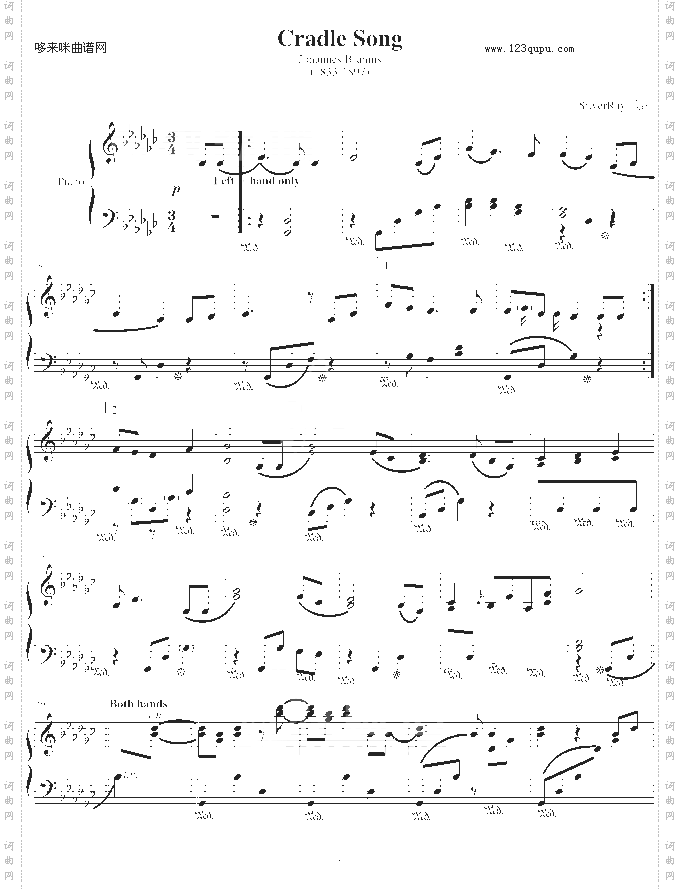 CradleSong-JohannesBrahms