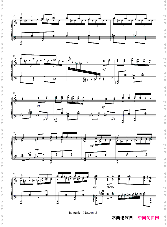 土耳其进行曲瓦洛多斯改编莫扎特版