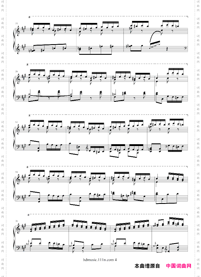 土耳其进行曲瓦洛多斯改编莫扎特版