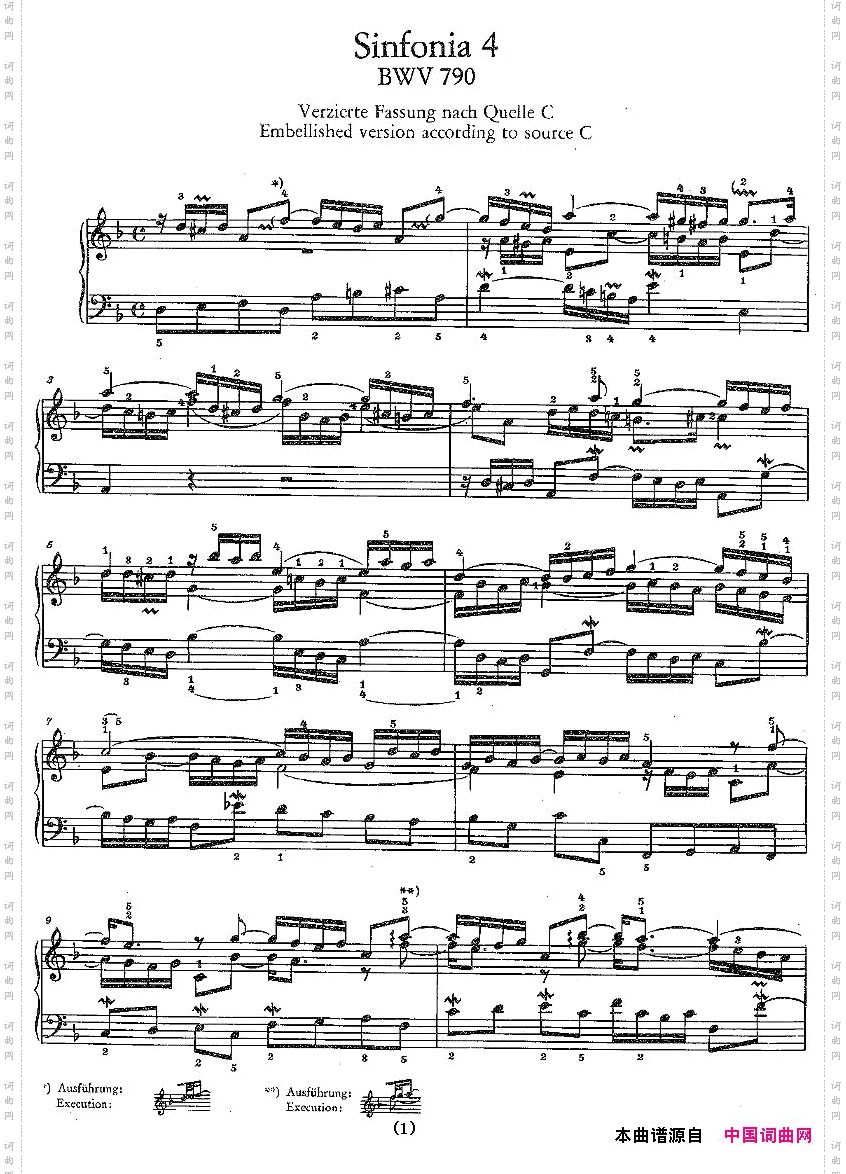 Sinfonia4BWV-790