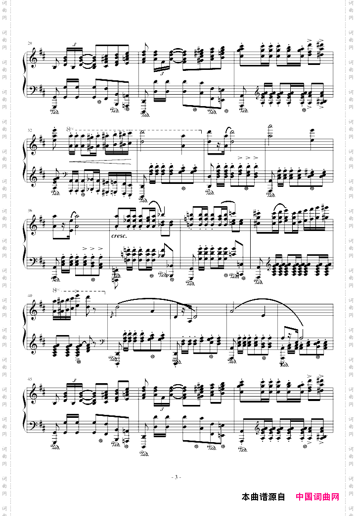 波兰军队舞曲-Op.40No.1