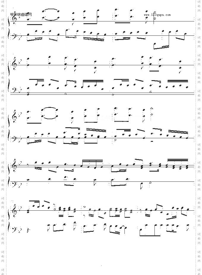 高达SEED主题曲《曾经和你在一起》复调钢琴版-GundamSeed