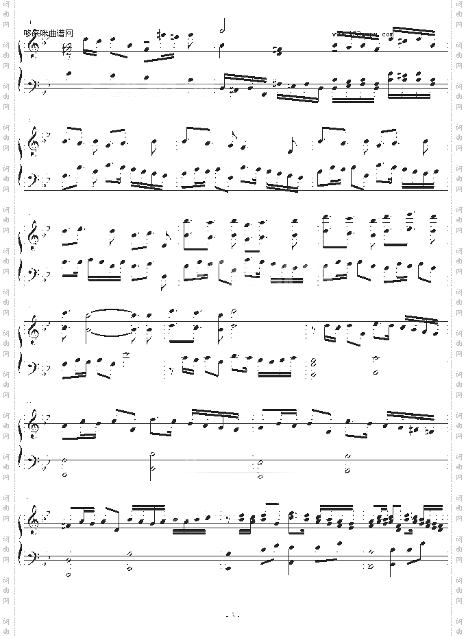 高达SEED主题曲《曾经和你在一起》复调钢琴版-GundamSeed