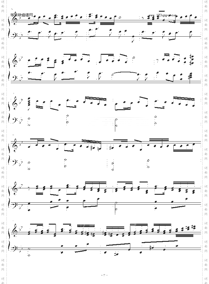 高达SEED主题曲《曾经和你在一起》复调钢琴版-GundamSeed