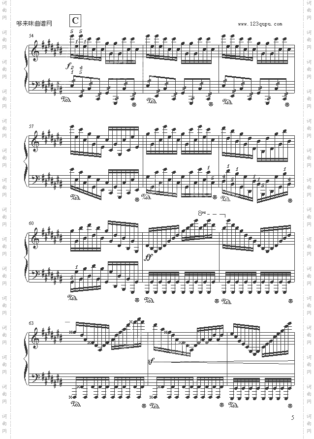 c大调练习曲-9632587410
