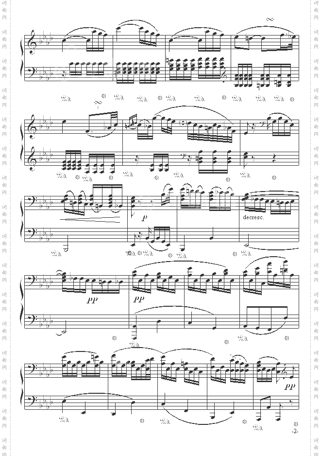 悲怆奏鸣曲第二乐章