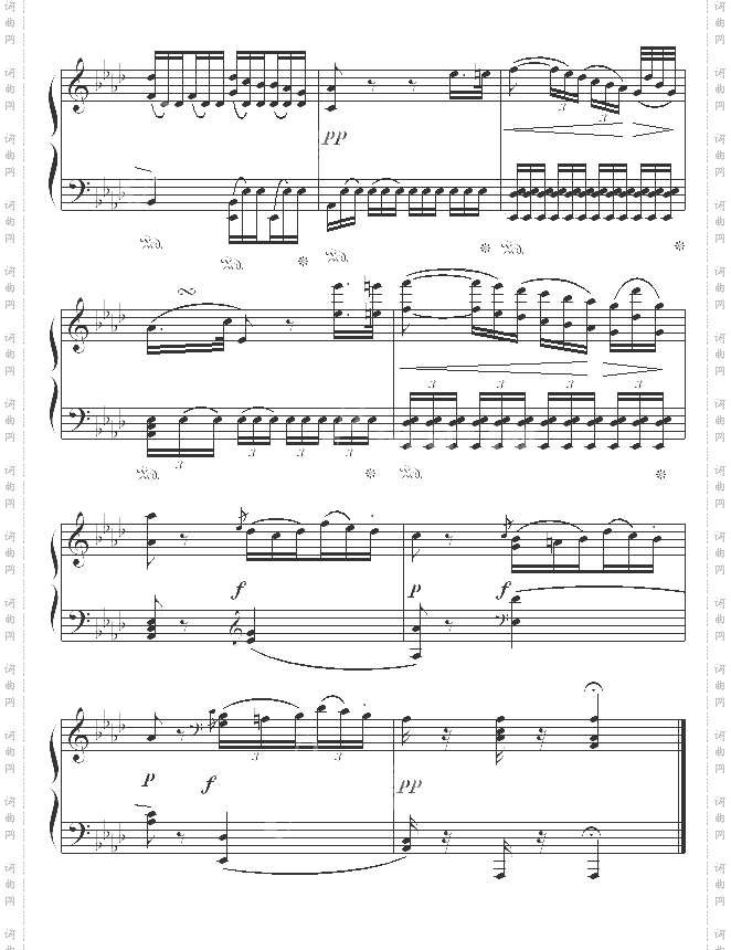 悲怆奏鸣曲第二乐章