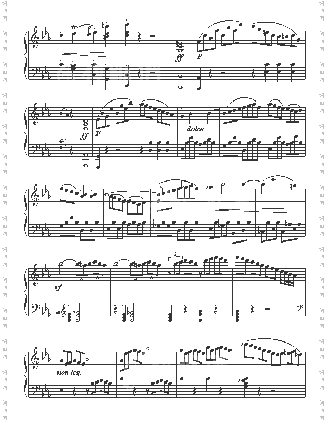 悲怆奏鸣曲第三乐章