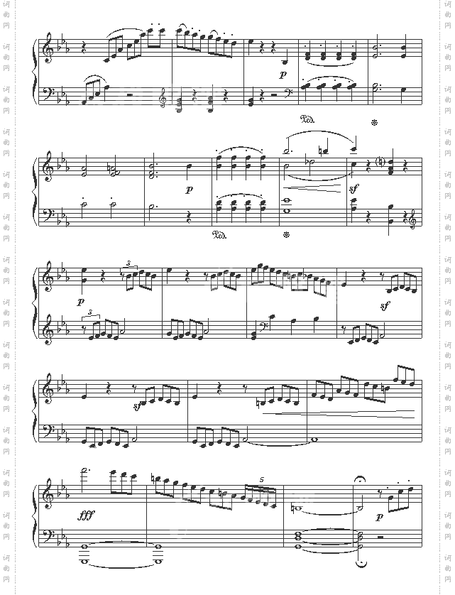 悲怆奏鸣曲第三乐章