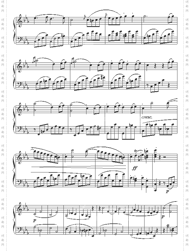 悲怆奏鸣曲第三乐章