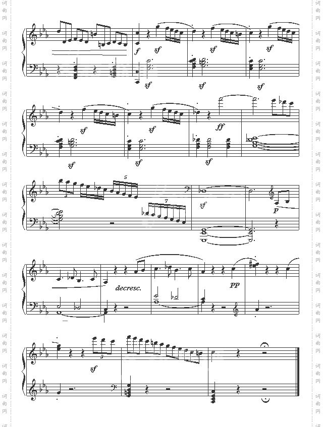 悲怆奏鸣曲第三乐章